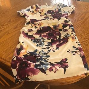 Pink blush maternity dress